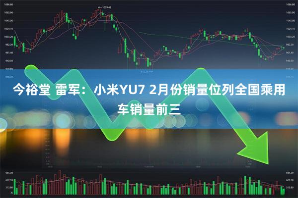 今裕堂 雷军：小米YU7 2月份销量位列全国乘用车销量前三