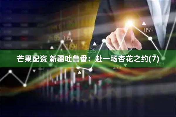 芒果配资 新疆吐鲁番：赴一场杏花之约(7)