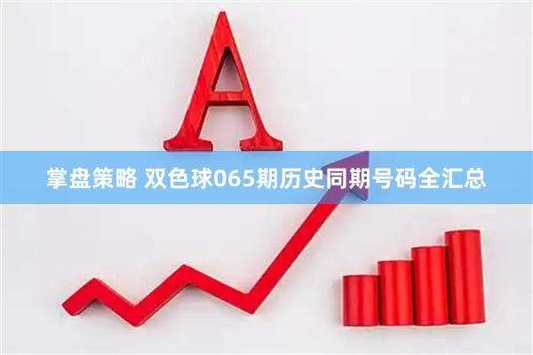 掌盘策略 双色球065期历史同期号码全汇总